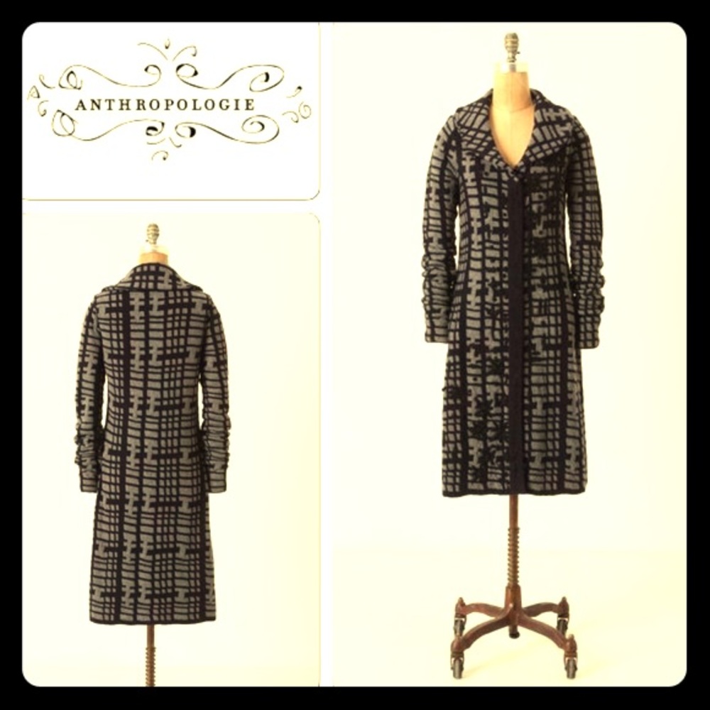 Striking Anthropologie Charlie & Robin sweater S